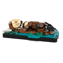 A Photo Of LEGO Floating Sea Otters - 1234 Pieces - 21366