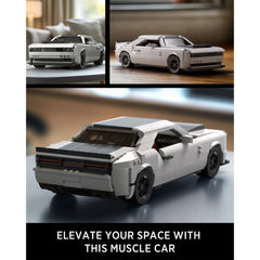 A Photo Of Nifeliz Demon Muscle Car Building set - 1225 Pieces - NF10284