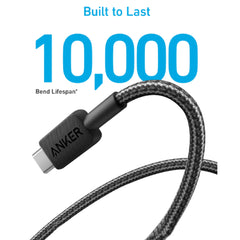 A Photo Of Anker 322 USB-A to USB-C Cable – High-Speed Charging & Data Transfer