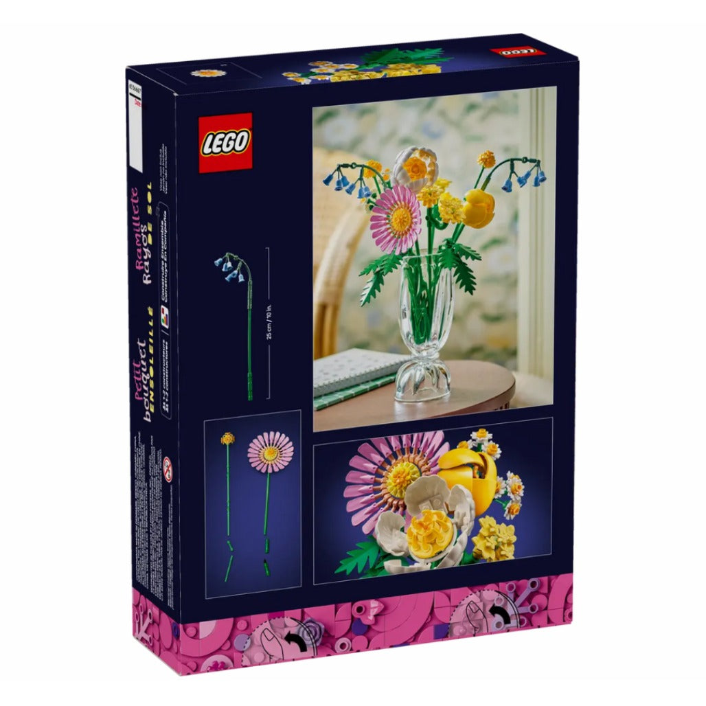 A Photo Of LEGO Botanicals Petite Sunny Bouquet 373 Pieces - 10347