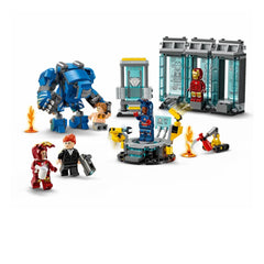 A Photo Of LEGO Marvel Iron Man's Laboratory: Hall of Armor 384 Pieces - 76315