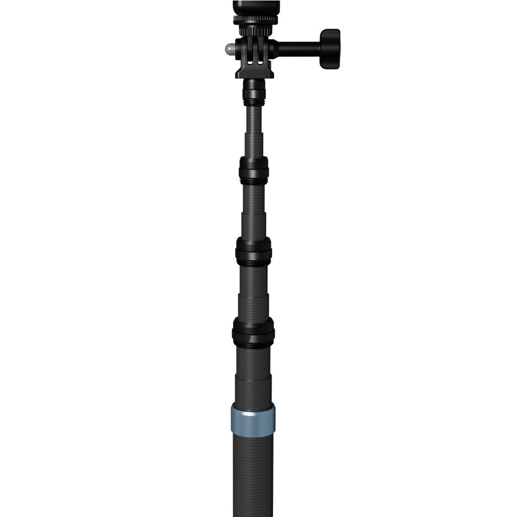 A Photo Of Green Lion Selfie Stick ELEVATE PRO GNELESTK3MBK - 3M Telescopic, Black