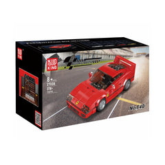 A Photo Of Mould King Rosso Corsa F40 Car Model Building Toy Set - 378 Pieces - 27038S