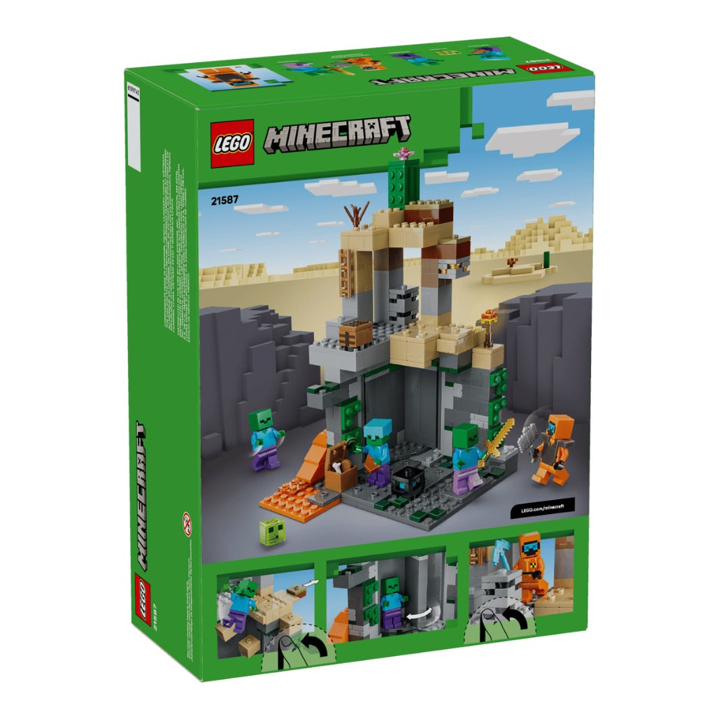 A Photo Of LEGO Zombie Dungeon - 284 Pieces - 21587