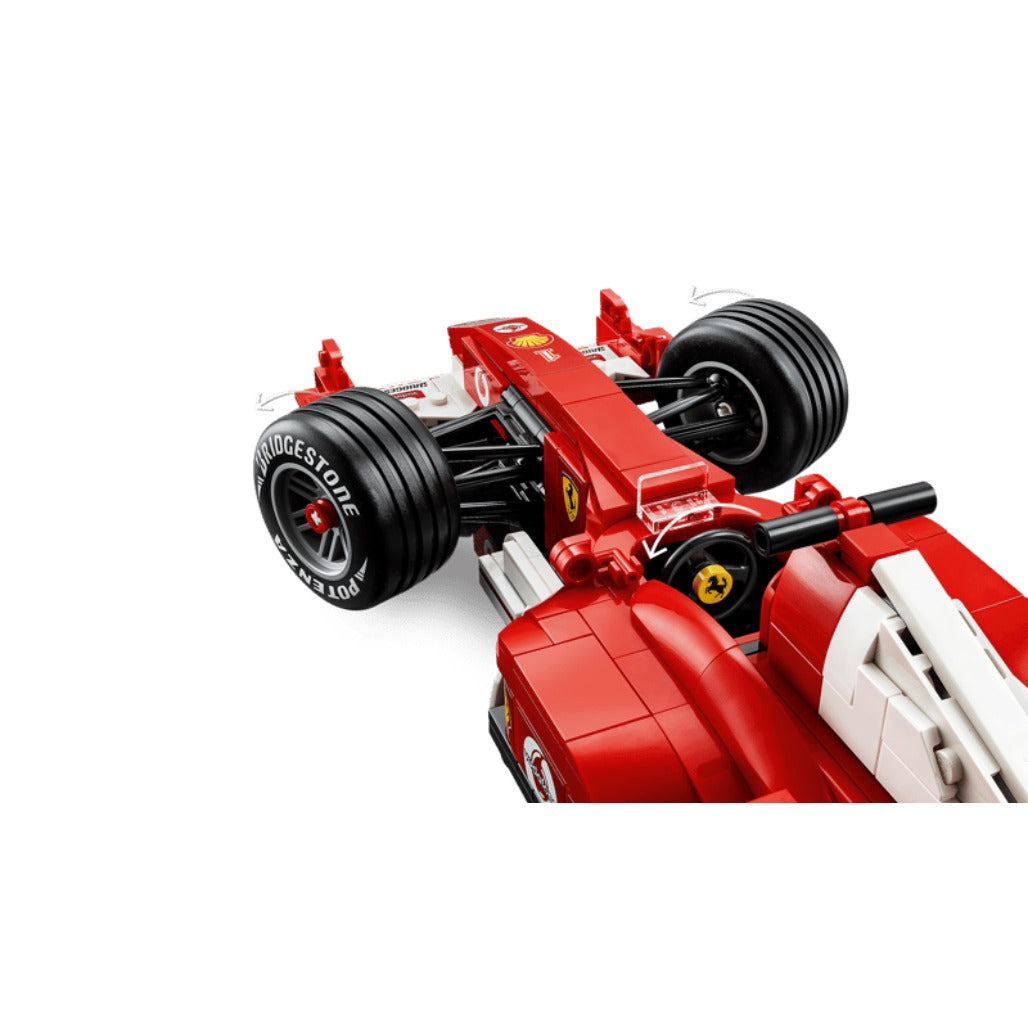 A Photo Of LEGO Ferrari F2004 & Michael Schumacher - 735 Pieces - 11375