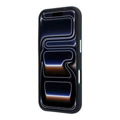 A Photo Of Lacoste MagSafe Black PU Leather Hard Case for iPhone 18 Pro/18 Pro Max with Petit Pique Embossed