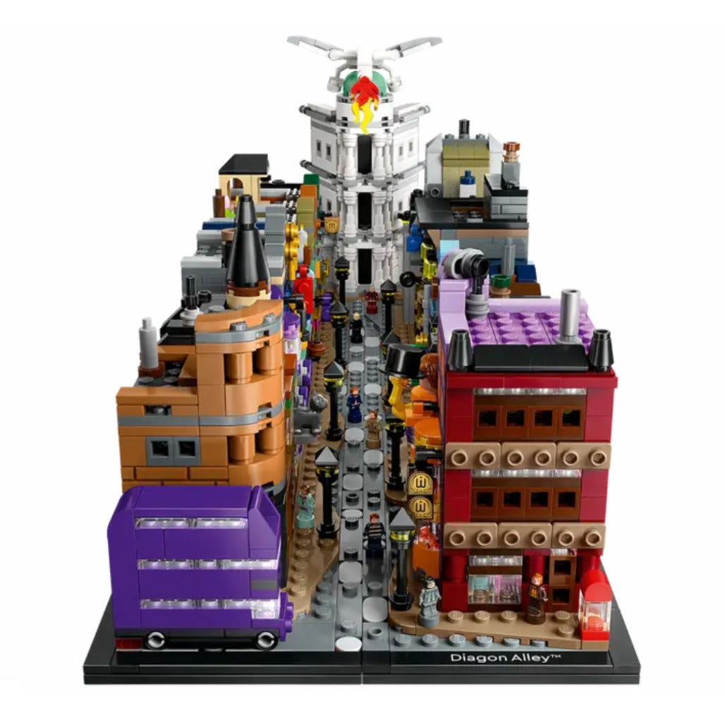 A Photo Of LEGO Harry Potter Diagon Alley™ Wizarding Shops 2750 Pieces - 76444