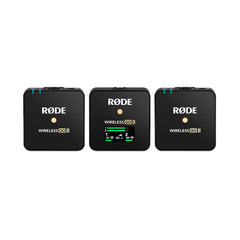 A Photo Of Rode Wireless Go II Compact Wireless Microphone System with Dual Channel Support and Rechargeable Batteries