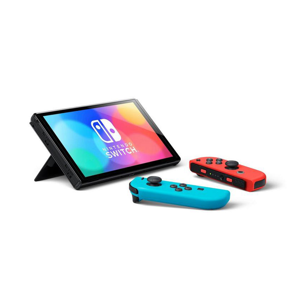 A Photo Of Nintendo Switch OLED Model – 7-Inch Display, Adjustable Stand, and Wired LAN Port