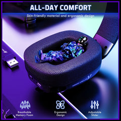 A Photo Of ATTACK SHARK L80 PRO - Wireless Gaming Headset