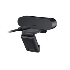 A Photo Of Logitech Brio Ultra HD 4K Pro Webcam with HDR, 5x Digital Zoom, and Omni-Directional Microphones