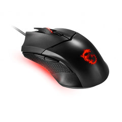 A Photo Of MSI Clutch GM08 Gaming Mouse | 4200 DPI, PixArt PAW-3519 Sensor, Mechanical Switches, Red LED
