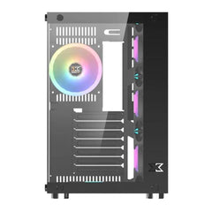 A Photo Of Xigmatek Aquarius Plus - Black - Mid Tower Case