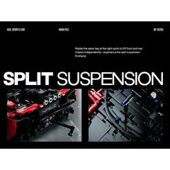 A Photo Of Nifeliz ASIL Sports Car Building Set - 4099 Pieces - NF10293