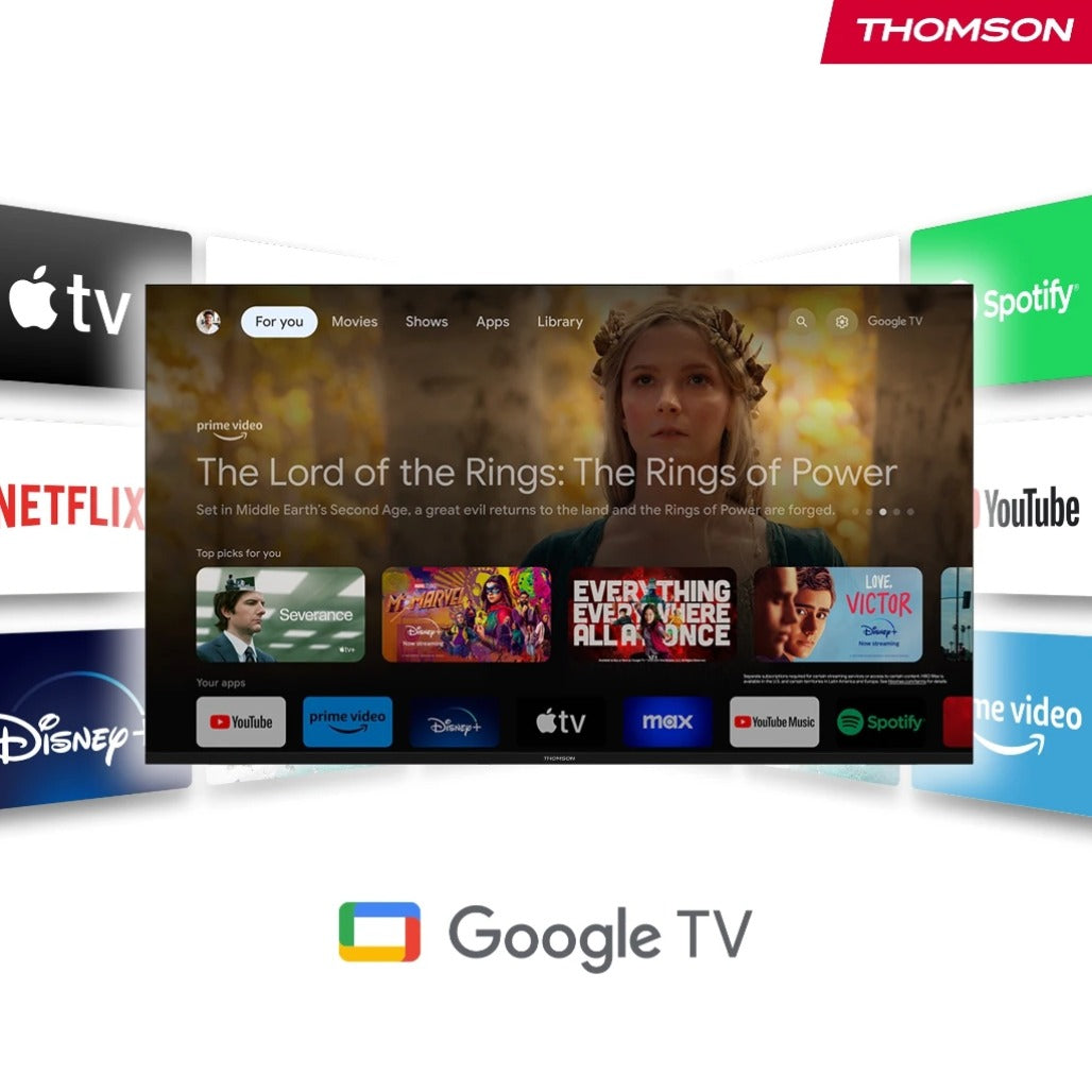 A Photo Of Thomson Google TV 85