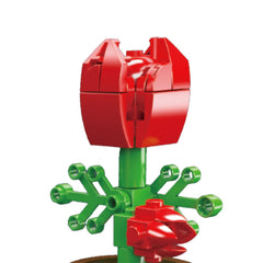 A Photo Of Mould King Mini Potted Plants Building Toy Set - 199 Pieces - 24115