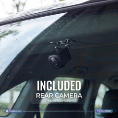 A Photo Of Powerology SENTRA Dash Camera with 4× Camera Lenses & GPS + Touch Screen Display - Black