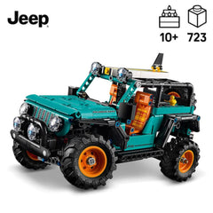 A Photo Of LEGO Jeep® Wrangler Rubicon SUV - 723 Pieces - 42227