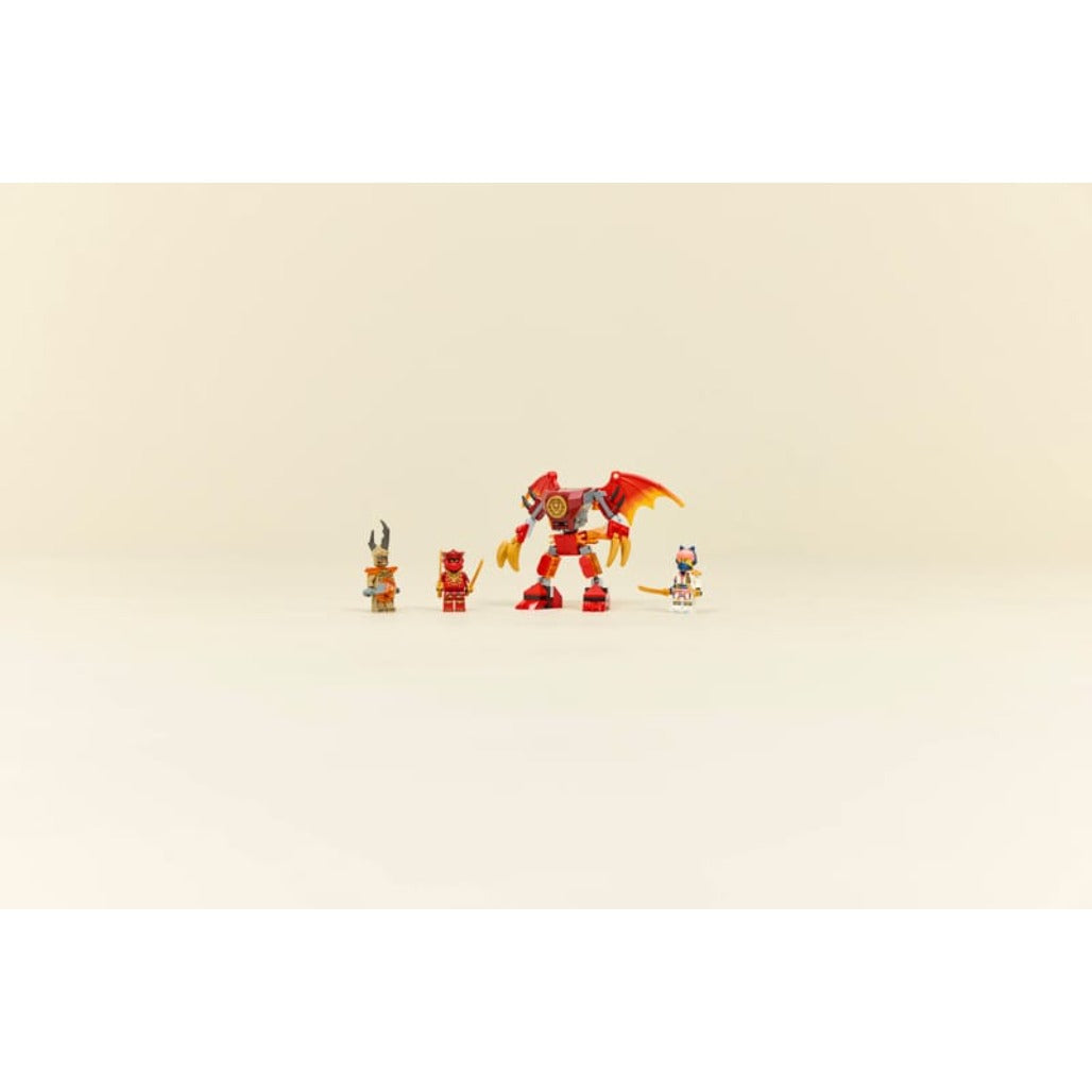 A Photo Of LEGO Kai's Dragon Mech Battle Pack - 85 Pieces - 71851