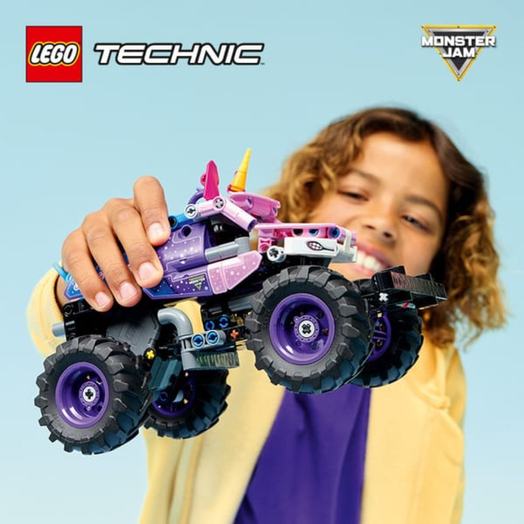 A Photo Of LEGO Monster Jam™ Sparkle Smash™ Pull-Back - 243 Pieces - 42220