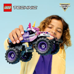 A Photo Of LEGO Monster Jam™ Sparkle Smash™ Pull-Back - 243 Pieces - 42220