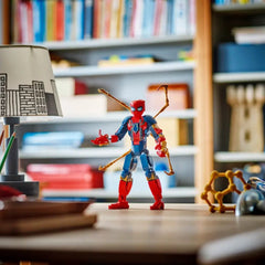 A Photo Of LEGO Marvel Iron Spider-Man Construction Figure 303 Pieces - 76298