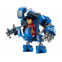 A Photo Of LEGO Marvel Iron Man's Laboratory: Hall of Armor 384 Pieces - 76315