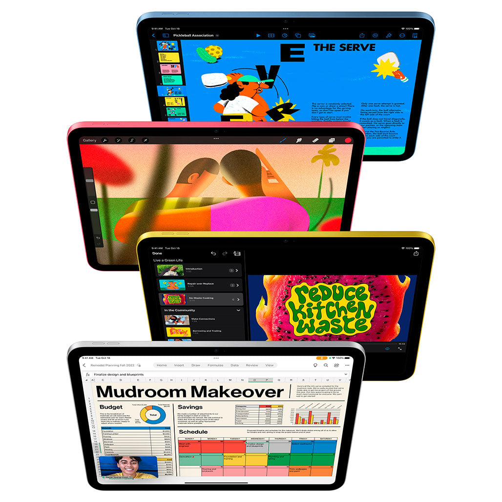 A Photo Of Apple iPad 10.9-inch (10th Gen, 2022) – 64GB/256GB, A14 Bionic, Liquid Retina Display