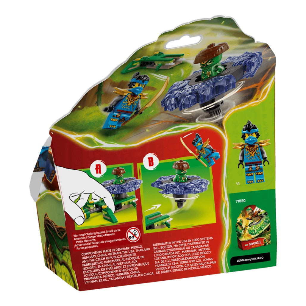 A Photo Of LEGO Nya vs. Mutation Monster Spinner - 49 Pieces - 71849