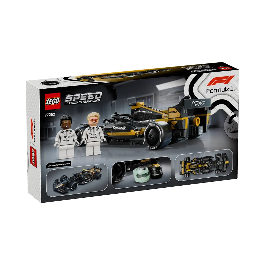 A Photo Of LEGO Speed Champions APXGP Team Race Car from F1® The Movie 268 Pieces - 77252