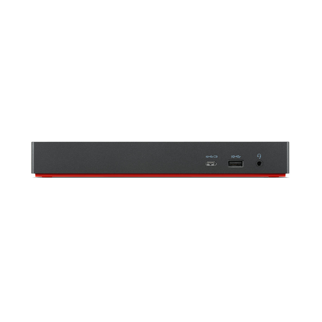 A Photo Of Lenovo ThinkPad Thunderbolt 4 Workstation Dock – 230W PD, 8K/4K Display Support, High-Speed Data Transfer