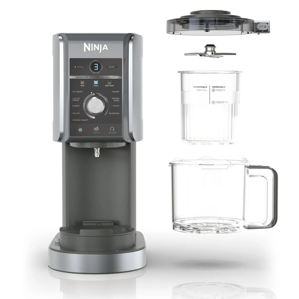 A Photo Of Ninja CREAMi Deluxe Ice Cream Maker, Treats and Frozen