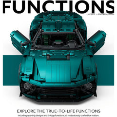 A Photo Of Nifeliz Valor Sports Car Building Set - 3374 Pieces - NF10268