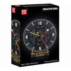A Photo Of Mould King Motorized Mechanical Gear Clock Building Toy Set - 3675 Pieces - 10160