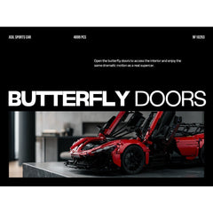 A Photo Of Nifeliz ASIL Sports Car Building Set - 4099 Pieces - NF10293