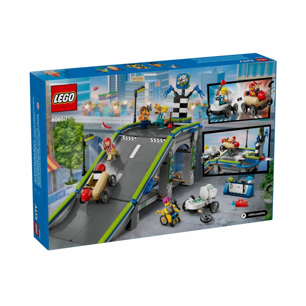 A Photo Of LEGO No Limits: Race Car Ramp Track 436 Pieces - 60460