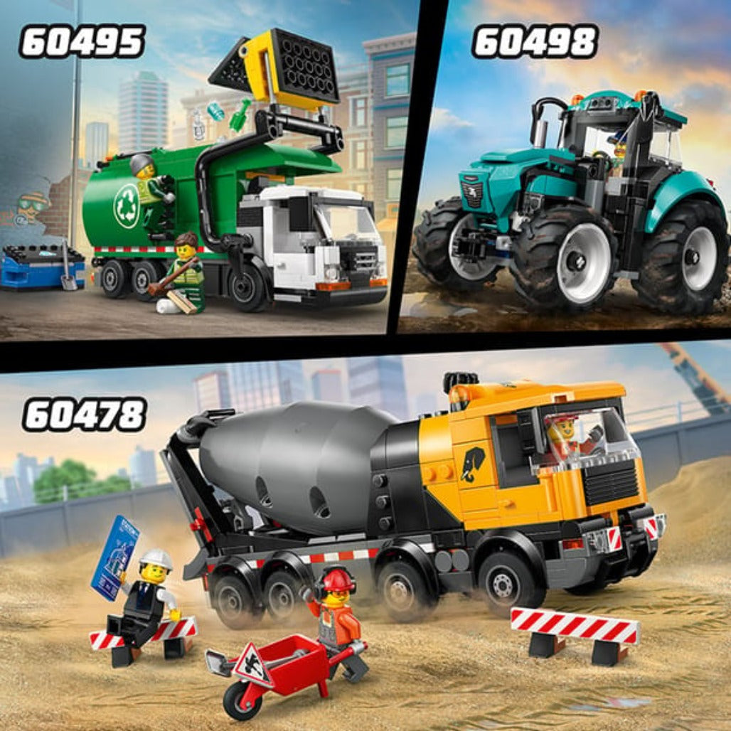 A Photo Of LEGO Snowplow - 263 Pieces - 60490