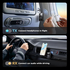 A Photo Of Ugreen 2-in-1 Bluetooth 5.3 transmitter and receiver