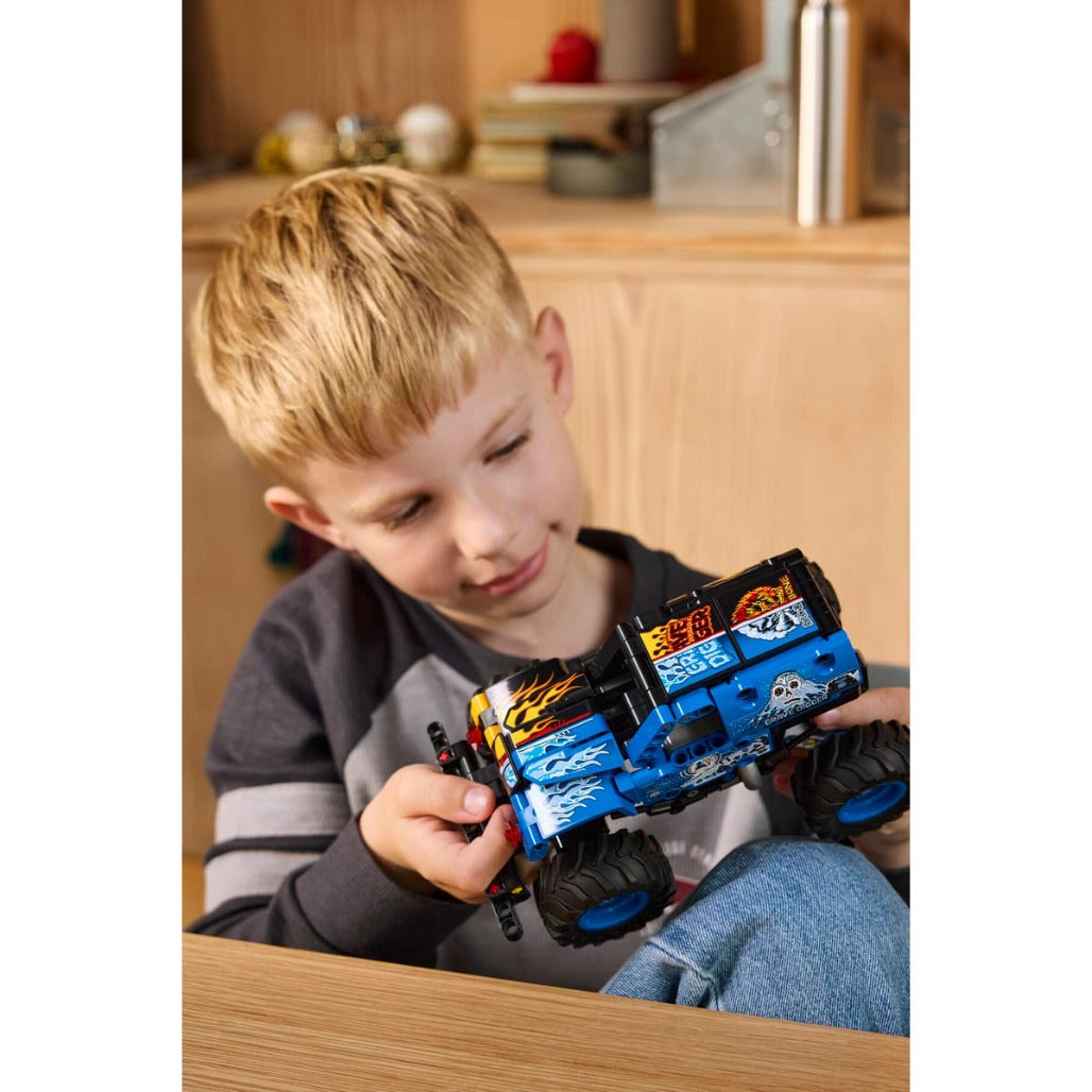 A Photo Of LEGO Monster Jam™ Grave Digger™ Fire and Ice - 263 Pieces - 42219