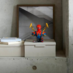 A Photo Of LEGO Marvel Iron Spider-Man Bust 379 Pieces - 76326