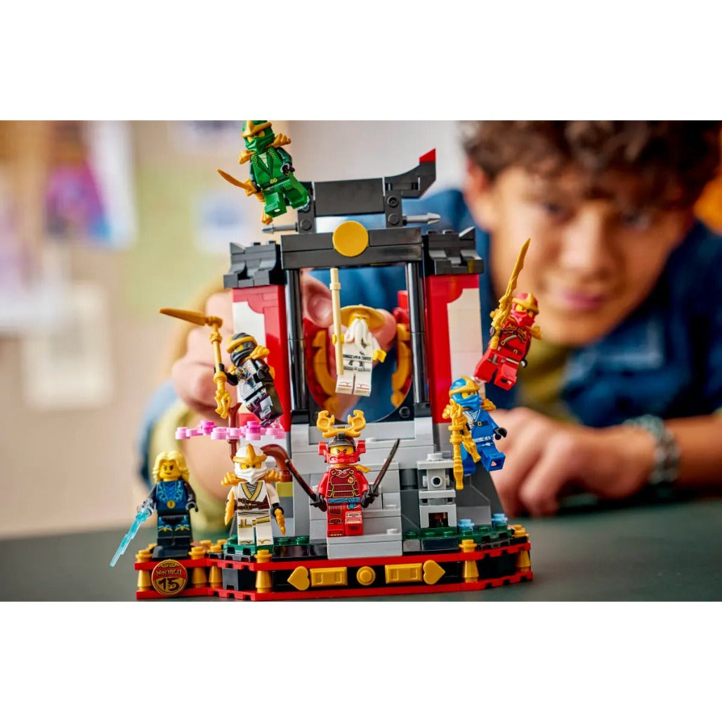 A Photo Of LEGO Ninjago Ninja Character Display 15th Anniversary 447 Pieces - 71866