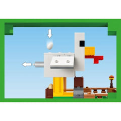 A Photo Of LEGO Chicken Farm - 233 Pieces - 21585