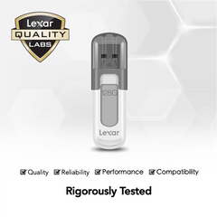 A Photo Of Lexar® JumpDrive® V100 USB 3.2 Gen 1 Flash Drive - 128GB