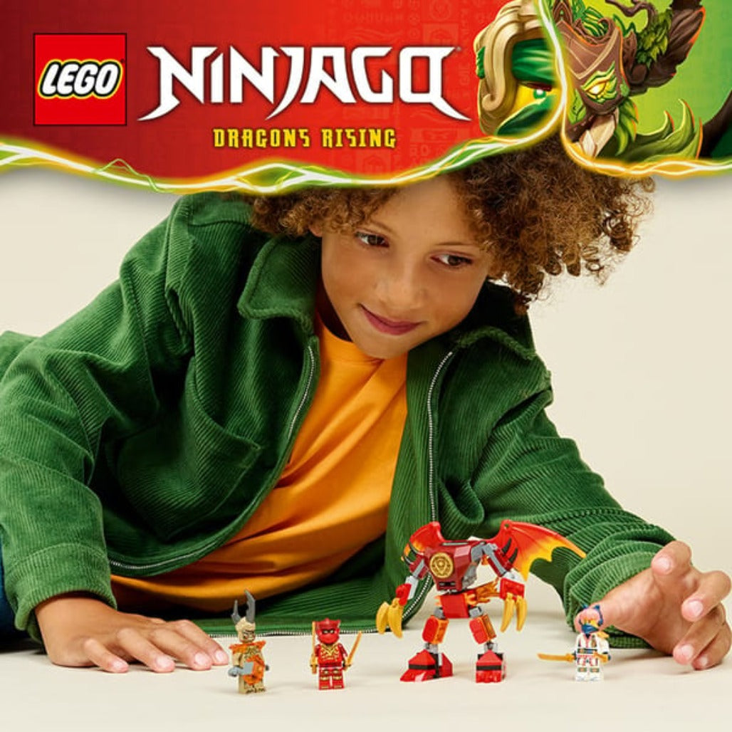 A Photo Of LEGO Kai's Dragon Mech Battle Pack - 85 Pieces - 71851