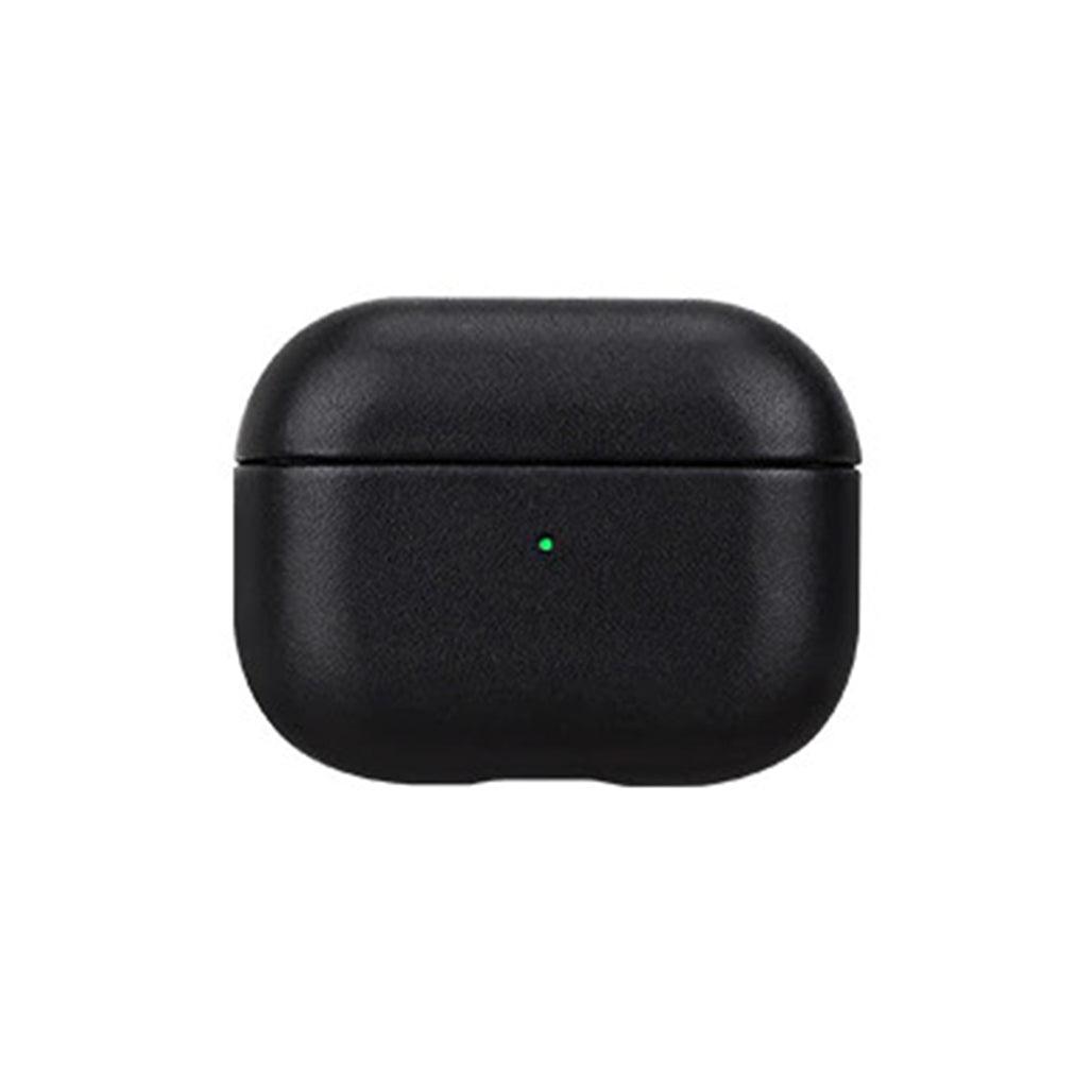 A Photo Of K-Doo LuxCraft premium leather case full coverage design delicate protective cover for AirPods Pro