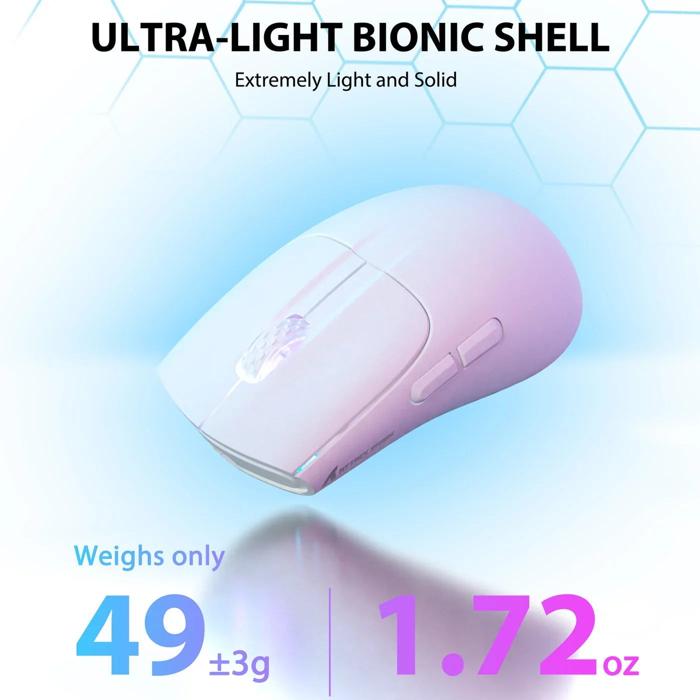 A Photo Of ATTACK SHARK X5 Wireless Gaming Mouse