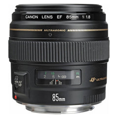 A Photo Of Canon EF 85mm f/1.8 USM Lens – High-Performance Portrait Lens