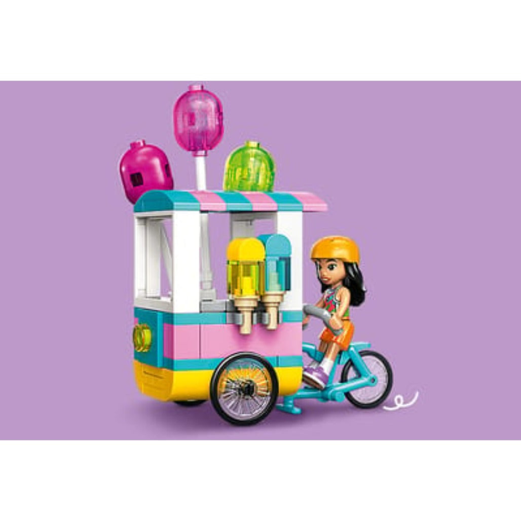 A Photo Of LEGO Ice Cream & Balloon Stand - 107 Pieces - 42692