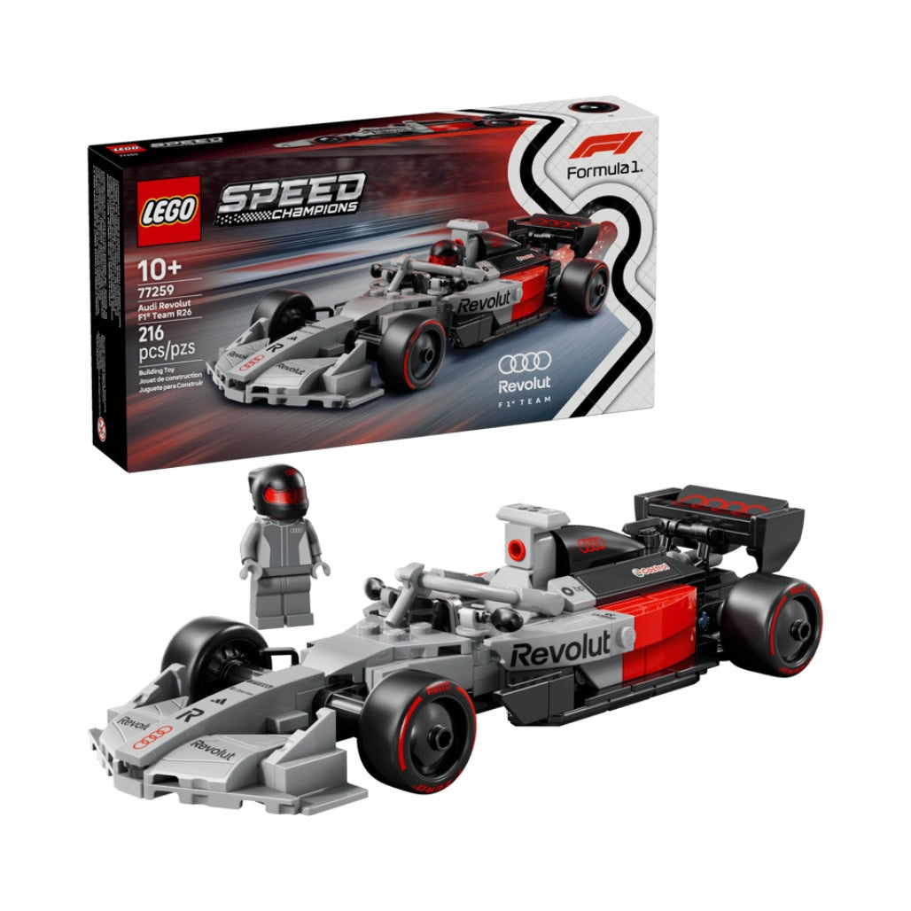 A Photo Of LEGO Audi Revolut F1® Team R26 Race Car - 216 Pieces - 77259