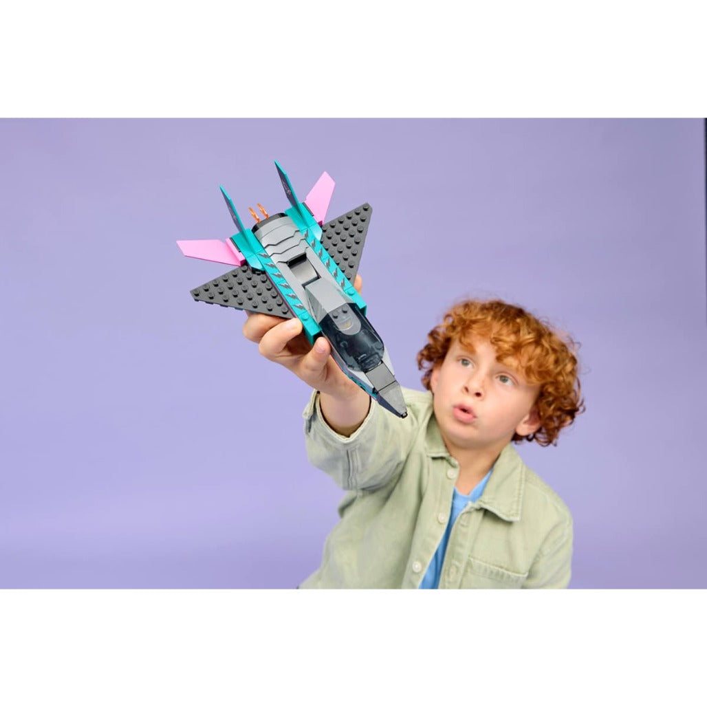 A Photo Of LEGO City Jet vs. Car 259 Pieces - 60489
